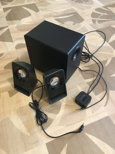 Лот: 18242940. Фото: 1. Колонки 2.1.Logitech. Акустические системы