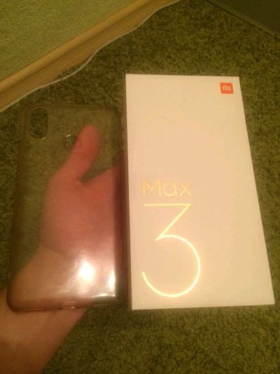 Лот: 13926034. Фото: 1. Xiaomi Mi Max 3 4/64 - Black... Смартфоны
