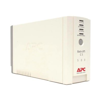 Лот: 17445923. Фото: 1. ИБП APC Back-Up CS 500VA уц Гарантия... ИБП, аккумуляторы для ИБП