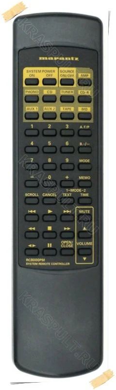 Лот: 15909009. Фото: 1. Пульт MARANTZ RC8000PM. Пульты ДУ