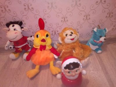 Лот: 12341854. Фото: 1. Детские мягкие игрушки. Мягкие