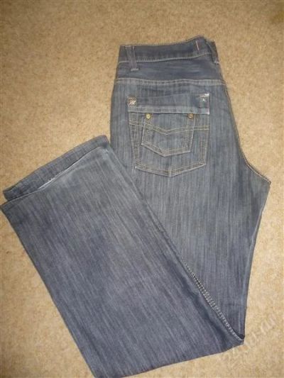 Лот: 1873964. Фото: 1. Джинсы WA.JEANS W.30 L.34 темно-серого... Брюки, джинсы, шорты