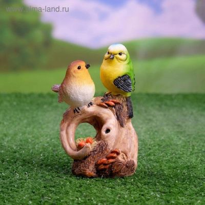 Лот: 13478961. Фото: 1. Садовая фигура "Птички на ветке... Всё для ландшафта