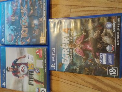 Лот: 6005297. Фото: 1. 3 игры PS4 обмен. Игры для консолей