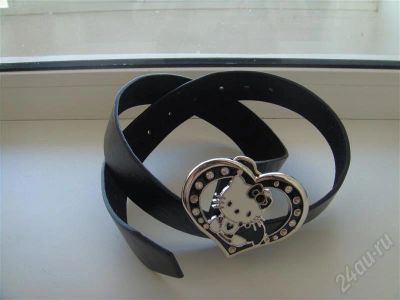 Лот: 428137. Фото: 1. ремень Hello Kitty. Ремни, пояса
