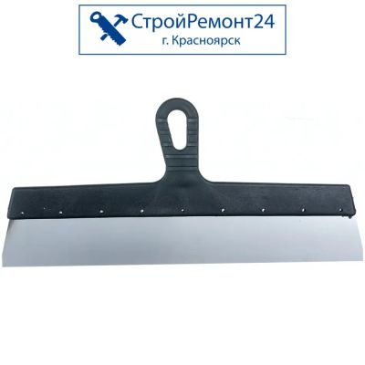 Лот: 25130436. Фото: 1. Шпатель фасадный Сибин с пластиковой... Ручной инструмент