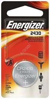 Лот: 19025279. Фото: 1. Батарейка Energizer CR2430 FSB2. Батарейки, аккумуляторы, элементы питания
