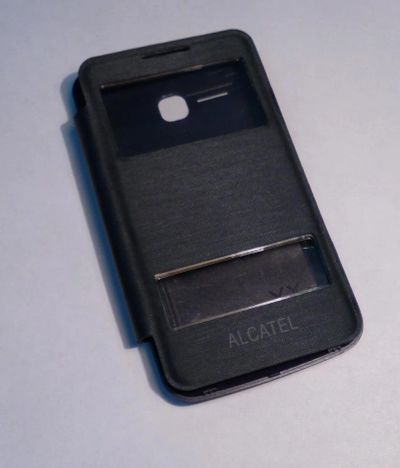 Лот: 4702027. Фото: 1. Чехол-обложка с окошком для Alcatel... Чехлы, бамперы