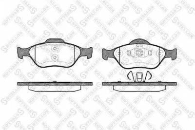 Лот: 25853837. Фото: 1. Колодки дисковые п. Ford Fiesta... Тормозная система