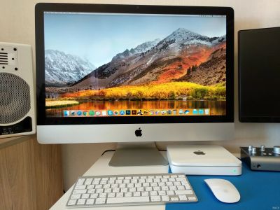Лот: 11579760. Фото: 1. iMac 27" mid 2011; SSD 500Gb... Моноблоки