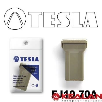 Лот: 8598078. Фото: 1. TESLA FJ10 70A предохранитель... Расходные материалы