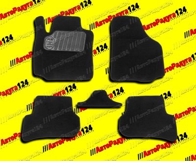 Лот: 18648950. Фото: 1. Коврики салонные Skoda Yeti (2009-2018... Чехлы, коврики, оплетки руля