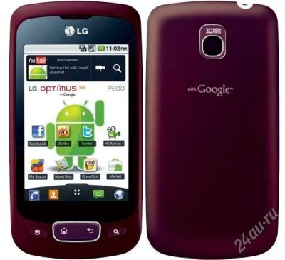 Лот: 2446427. Фото: 1. lg p500 optimus one май 2012. Смартфоны