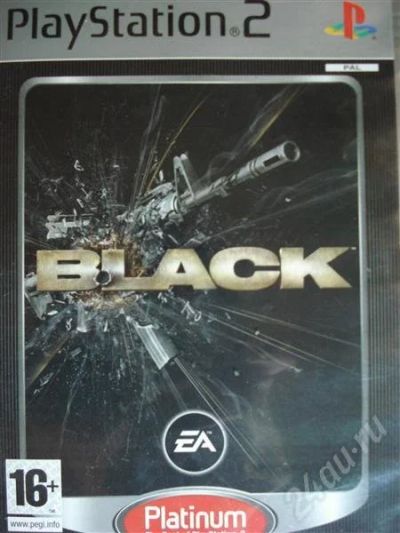 Лот: 344497. Фото: 1. лицензион. диск для PS 2 " BLACK... Игры для консолей