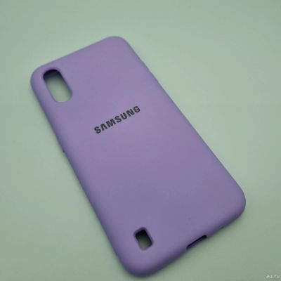 Лот: 17493128. Фото: 1. Чехол накладка Samsung A01 Silicone... Чехлы, бамперы
