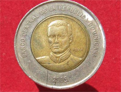 Лот: 11752256. Фото: 1. Монета № 20637 Доминикана. Остальные страны