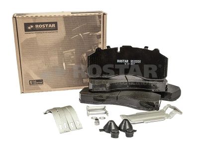 Лот: 17565873. Фото: 1. Колодки дискового тормоза ROsTAR... Тормозная система