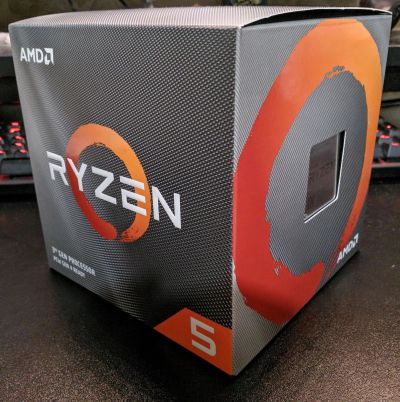 Лот: 19078626. Фото: 1. Ryzen 5 3600 Box полный комплект... Процессоры