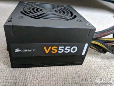 Лот: 14541322. Фото: 1. Блок питания Corsair VS550. Корпуса, блоки питания