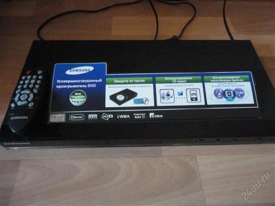 Лот: 1654911. Фото: 1. DVD проигрыватель SAMSUNG. DVD, Blu-Ray плееры