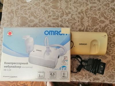 Лот: 25266092. Фото: 1. Компрессорный небулайзер omron... Оборудование