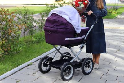 Лот: 17415625. Фото: 1. Коляска Peg Perego culla auto. Коляски