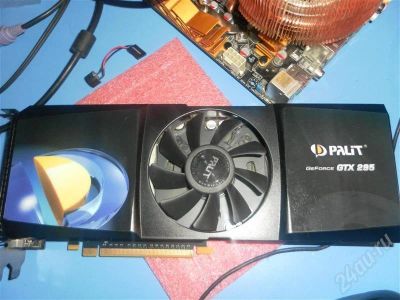Лот: 566950. Фото: 1. gtx295. Видеокарты