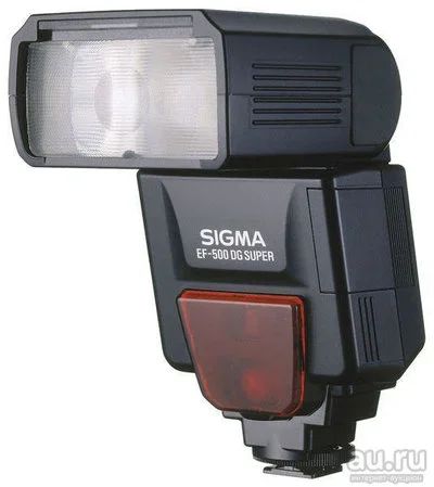 Лот: 13616467. Фото: 1. Фотовспышка Sigma EF-500 DG Super... Вспышки, осветители, рассеиватели