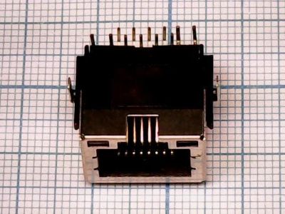 Лот: 12286750. Фото: 1. Разъём RJ-45 №34 female. Разъёмы