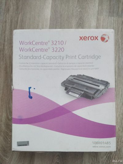 Лот: 17397281. Фото: 1. Картридж XEROX 106R01485, оригинальный... Картриджи, расходные материалы