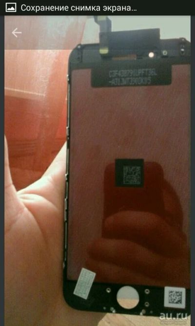 Лот: 9639861. Фото: 1. Модуль iphone 6 черный. Дисплеи, дисплейные модули, тачскрины