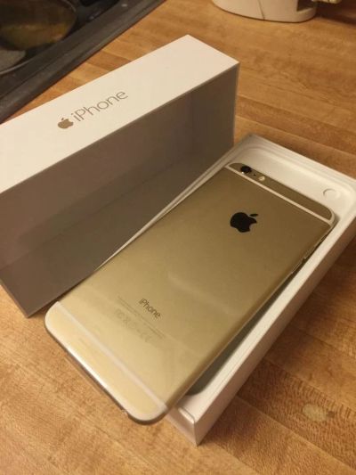 Лот: 9373836. Фото: 1. Iphone 6 plus 64gb GOLD + год... Смартфоны