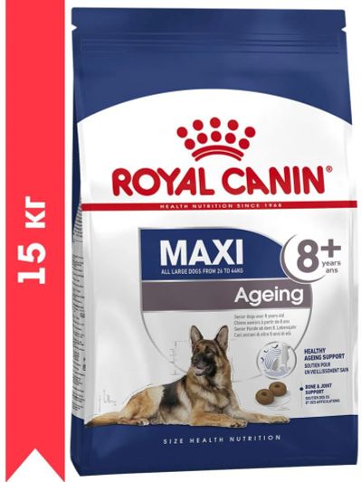 Лот: 24932595. Фото: 1. Royal Canin Maxi Ageing 8+ сухой... Корма