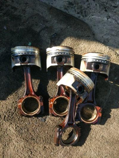 Лот: 11744248. Фото: 1. Поршень toyota 4e. Двигатель и элементы двигателя