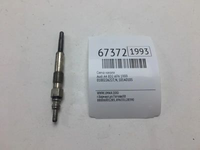 Лот: 20526066. Фото: 1. Свеча накала Audi A4 1999 0100226227... Кузов