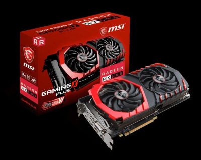 Лот: 11154643. Фото: 1. Видеокарта MSI Radeon RX 580 gaming... Видеокарты