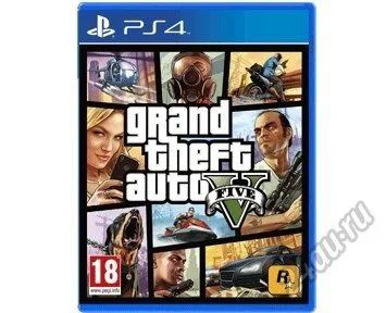 Лот: 5609436. Фото: 1. GTA V. Диск для PS4. (Русская... Игры для консолей