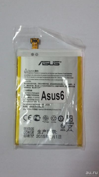 Лот: 7994028. Фото: 1. Акб Asus 6. Аккумуляторы