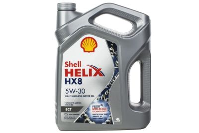 Лот: 15437839. Фото: 1. Shell Helix HX8 5W-30 ECT 4L. Масла, жидкости