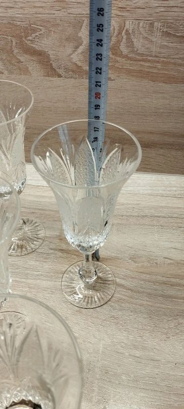 Лот: 23279638. Фото: 1. Хрустальные фужеры 2 шт. Рюмки, стопки