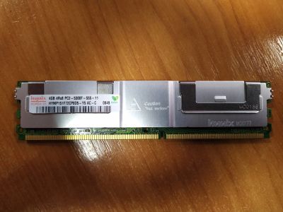 Лот: 15695909. Фото: 1. Память DDR2 4Gb 4Rx8 PC2-5300F-555-11... Оперативная память