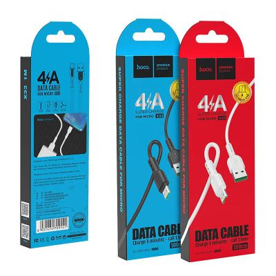 Лот: 18827871. Фото: 1. USB кабель MicroUSB 4A Hoco X33... Дата-кабели, переходники