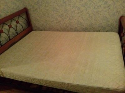 Лот: 4562037. Фото: 1. Матрац 140*200 двусторонний (Coton... Матрасы