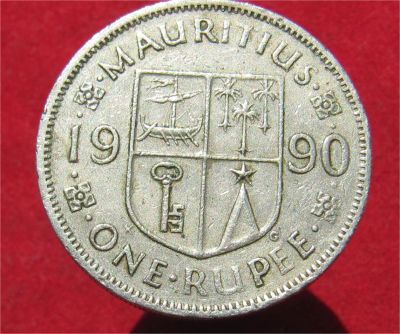Лот: 11584723. Фото: 1. Монета №20420 Маврикий. Остальные страны