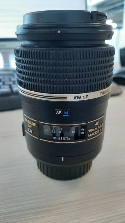 Лот: 15144945. Фото: 1. Объектив макро 1:1 Tamron SP AF... Объективы