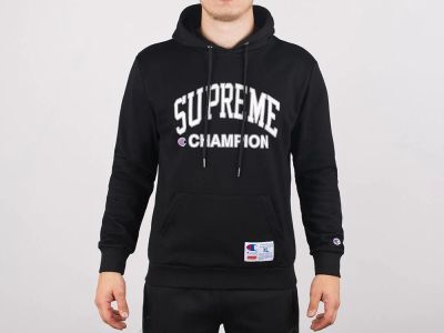 Лот: 12688382. Фото: 1. Худи Champion x Supreme (8492). Свитеры, толстовки, худи
