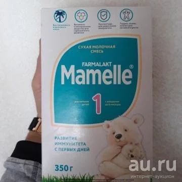 Лот: 13757262. Фото: 1. молочная смесь Mamelle 1 (0-6... Детское питание