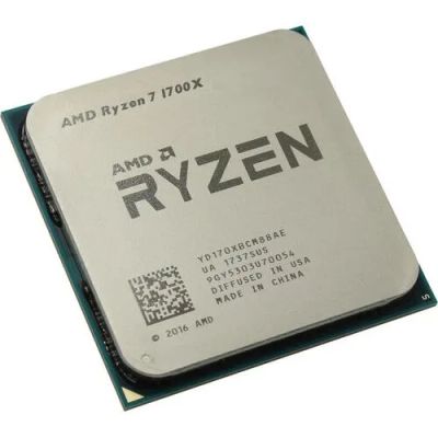Лот: 9743094. Фото: 1. Процессор AMD Ryzen 7 1700X AM4... Процессоры