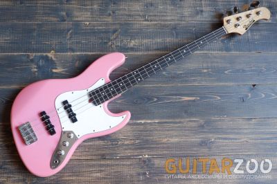 Лот: 21062164. Фото: 1. Bacchus BJB-1R PK Jazz Bass. Гитары