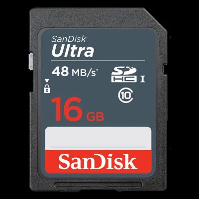 Лот: 9226565. Фото: 1. SD 16 Gb SanDisk (Class 10 Ultra... Карты памяти